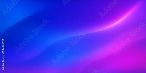 Abstract light blue and purple flowing wave design pattern with a soft, futuristic texture