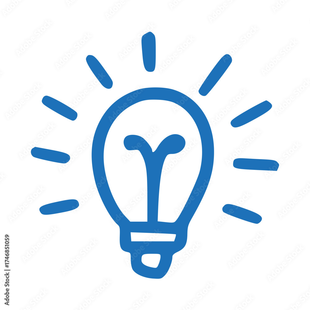 Fototapeta premium light bulb icon