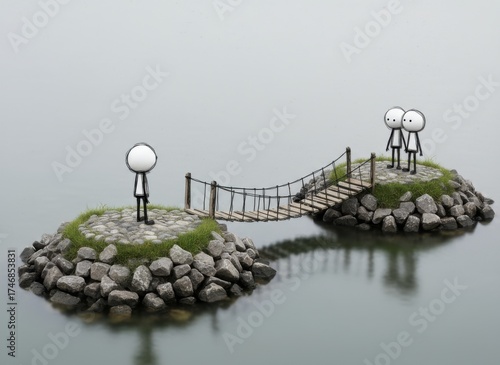 Group of Three: Concept of Exclusion, Anxiety, and Unilateral Intimacy