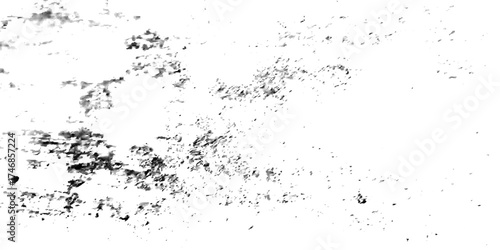 Scratch cracked vintage dusty Splat background. Grunge wall and black and white Dark noise granules Black grainy texture isolated on white background.	
