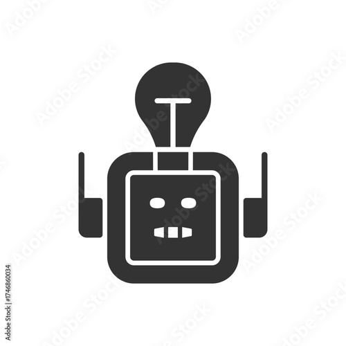 Artificial Intelligence Idea Icon