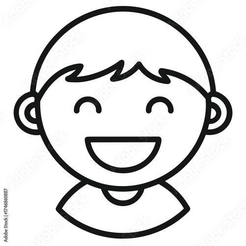 boy with a smile