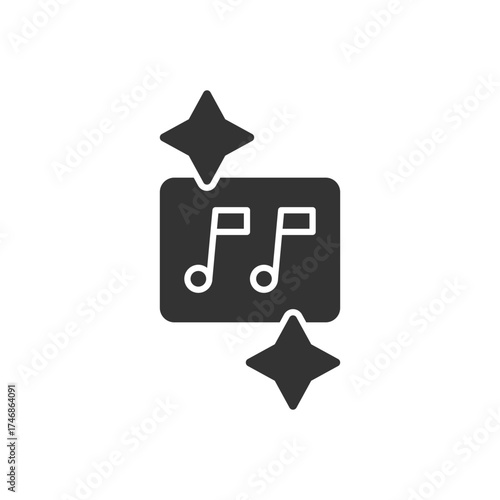 AI Generated Music Icon