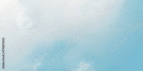 An abstract blue grunge texture with a vintage paper pattern evoking cold ice and winter snow or splashing liquid