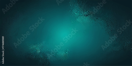 Deep ocean blue abstract background with sunlight rays and water texture for design and wallpaper