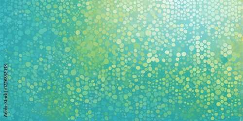 Abstract blue water background with bright snowflake pattern design texture