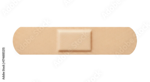 Foto Isolated bandage adhesive plaster medical wound care injury cut abrasion skin he