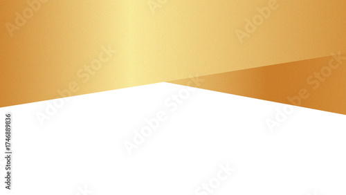Wavy PNG Shapes for Banner Design, Abstract Golden Curves and Luxury Borders for Web Templates and Certificates