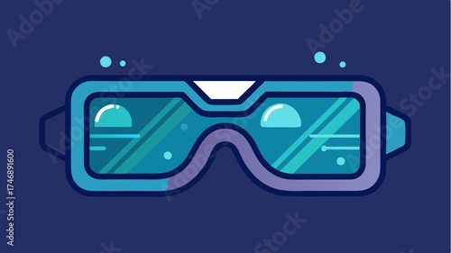A pair of glasses displaying a digital interface symbolizing augmented reality experiences during immersive virtual events.