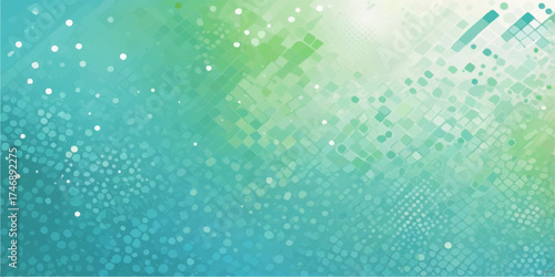 Bright blue winter light glows on a magical pattern of water drops on the glass creating a holiday backdrop of cold snow and ice texture