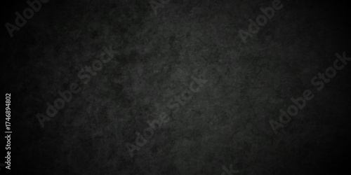 Black texture chalk board and black board. Texture abstract black charcoal wall Stone concrete  grungy backdrop background. dark grey black slate texture background.