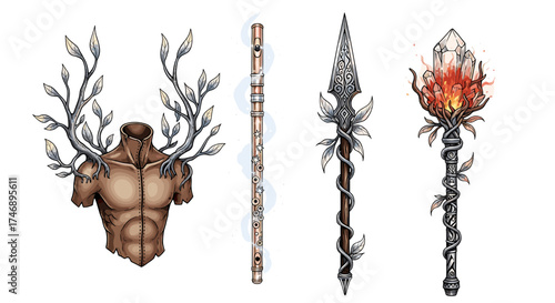 Mystical Artifacts: A Collection of Fantasy and Enchantment