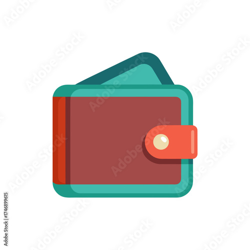 wallet or purse with card