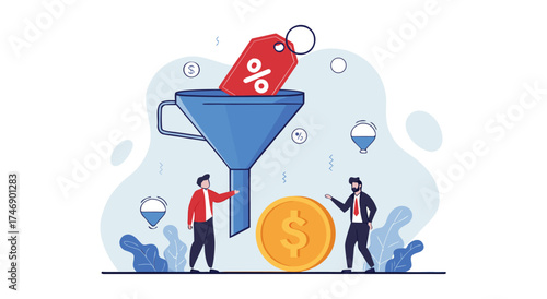 Understanding the sales funnel and conversion rates for business growth.