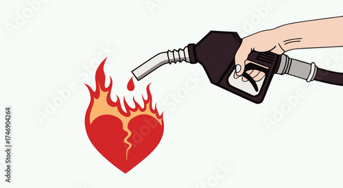 Fueling the broken heart with fiery passion and love.

