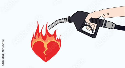 Fueling the broken heart with fiery passion and love.

