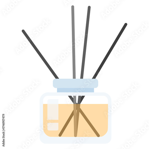 Vector illustration of an aroma diffuser