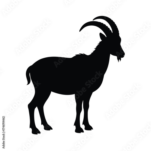 tahr-silhouette