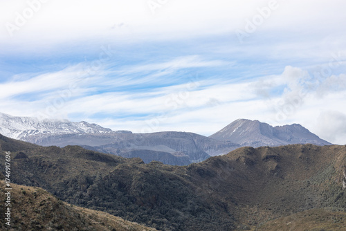 Crater la Olleta nevado del Ruiz