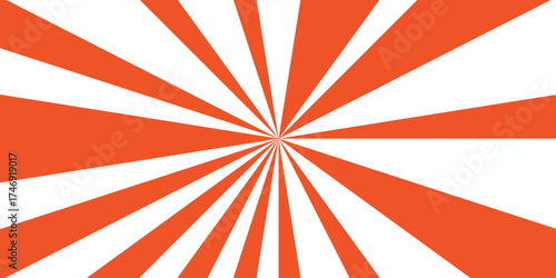 Abstract retro ray sunburst circle light and bright starburst wallpaper. Vibrant Radial Rays geometric swirl pattern. Retro spiral background abstract geometric radial pattern starburst colorful. 