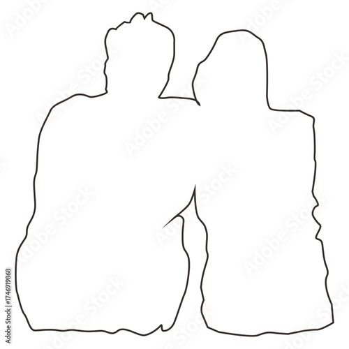 romantic sitting line_1