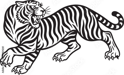 Japanese Tiger Tattoo