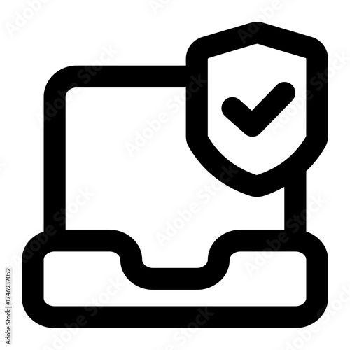 laptop icon for illustration