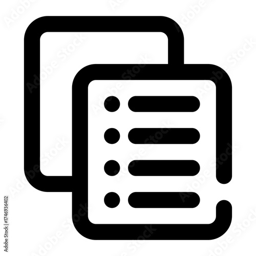 task lists icon for illustration