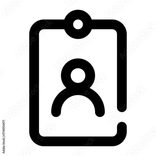 task user icon for illustration