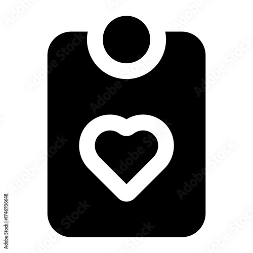 task love icon for illustration