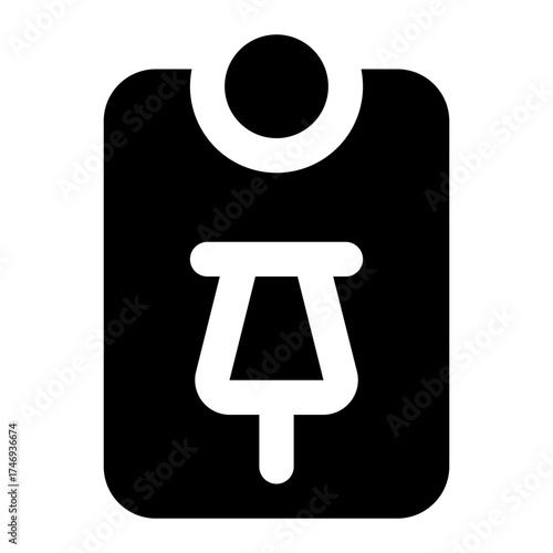 task pin icon for illustration