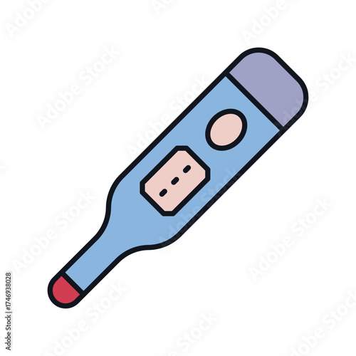 Certification icon with white background vector stock illustration