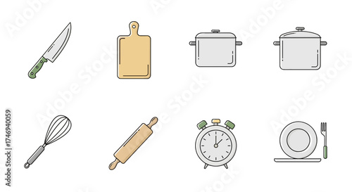 Kitchen Utensils and Tools A Culinary Collection of Cooking Essentials