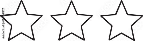 Simple Star Outline Icon
