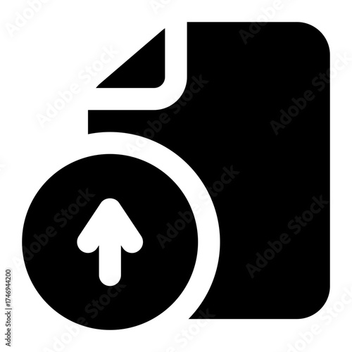 file upload icon for illustration
