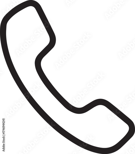 Phone Call Award Line Icon