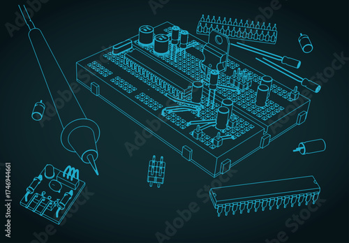 Electronics components for prototyping and education