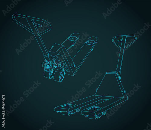 Hand pallet truck