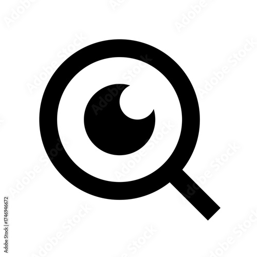Visual Search Icon (Line)