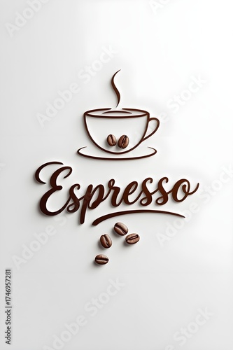 cup of coffee logo with the text 
