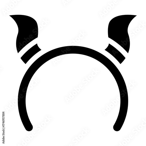 devil icon vector