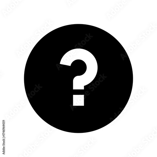 Question Mark / Help Icon (Filled)