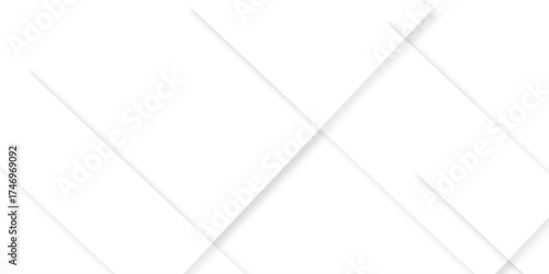 Abstract background with white and gray color technology modern background design . Geometric background with squares in bright light with soft shadows as pattern. Template for branding business .	
