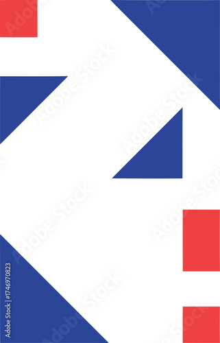 Abstract Red and Blue Geometric Shapes Pattern Free Download Abstract Red and Blue Geometric Shapes Pattern - GFXLoad