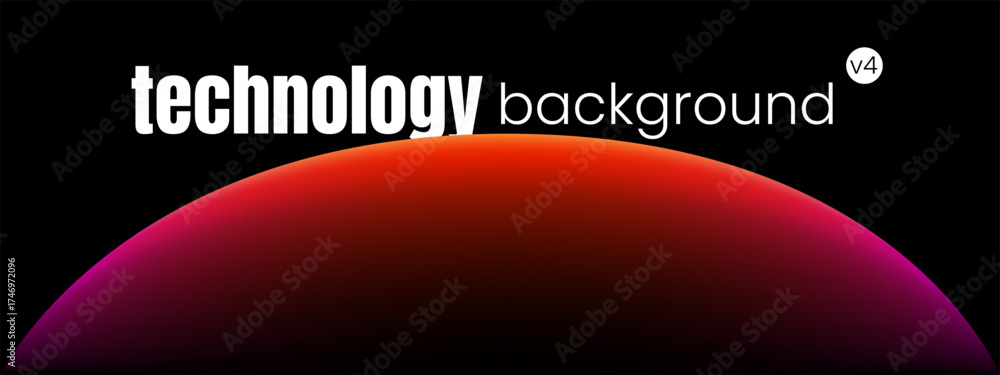 An abstract red tech sphere for a background with AI and future data concepts in a dark space or for a network design..