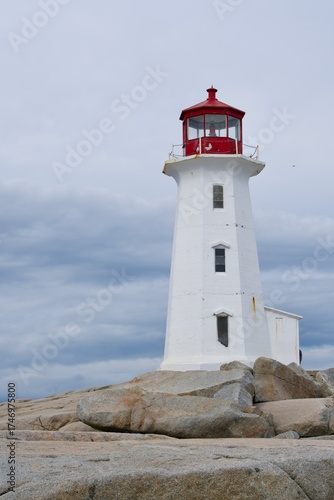 A light house on the Atlantic Ocean