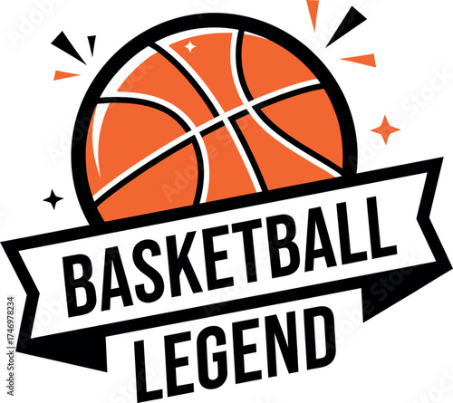 Basketball Legend Logo