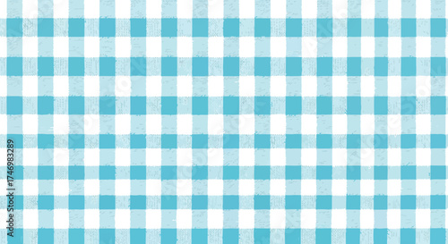 Abstract mint teal turquoise plaid pattern background texture graphic design vector