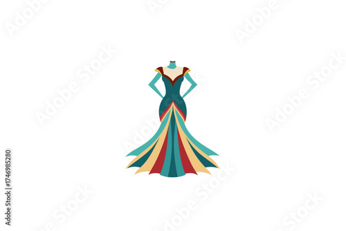 Ladies gown