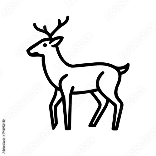 deer vector illustration